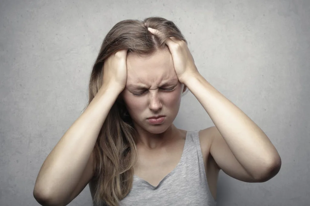 mulher em depressão